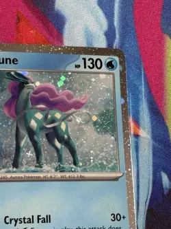 Pokemon Phantasmal Flames - #26/94 Suicune Cosmos Holo - Image 3