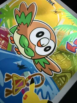 Rowlet MEP043 First Partner Illustration Rare Promo 30th Anniversary NM - Image 4