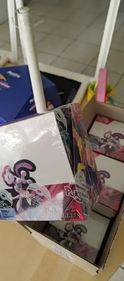 Pokemon Box Rivali Predestinati Display Box 36 Bustine ITA Sigillato Italiano - Image 3