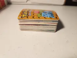 NM+ Lot 70X Vintage 2000 Nintendo Pokemon Prism Vending Stickers Pocket Monsters - Image 2