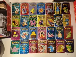 NM+ Lot 70X Vintage 2000 Nintendo Pokemon Prism Vending Stickers Pocket Monsters - Image 5