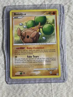 Pokemon Bonsly 2007 71/130 Diamond and Pearl Regular - Image 1