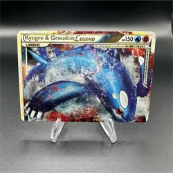 Pokemon Kyogre & Groudon Legend 87/90 Undaunted Ultra Rare Holo - MP/HP - Image 1