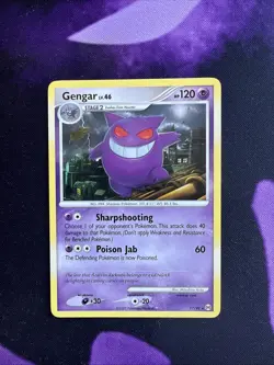 Pokemon TCG Gengar Lv. 46 17/99 Platinum Arceus Regular Rare Vintage 2009 NM/LP - Image 1
