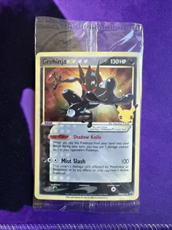 SEALED Greninja Gold Star SWSH144 Pokemon Celebrations - Image 1