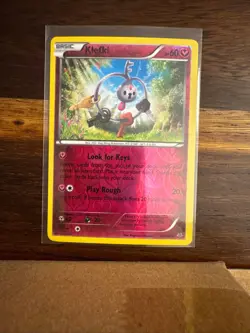 Klefki 48/108 Rare Roaring Skies Pokemon Reverse Holo Near Mint - Image 1