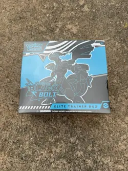 Pokemon Black Bolt ETB Elite Trainer Box SEALED - Image 1