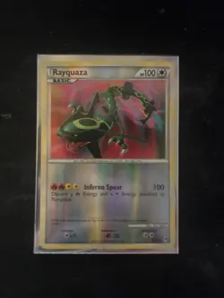 Rayquaza Reverse Holo (Pokemon HS Call of Legends 20/95) (Great Condition) - Image 1