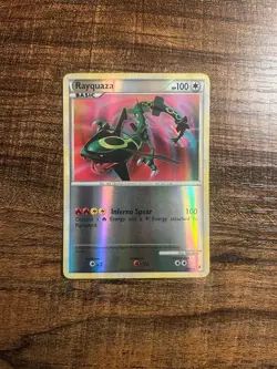 Rayquaza Reverse Holo (Pokemon HS Call of Legends 20/95) (Great Condition) - Image 3