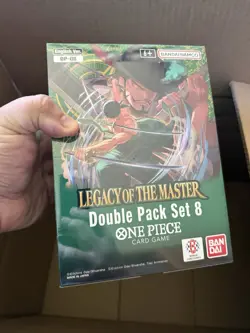 One Piece Card Game Double Pack Set V8 [DP 08] Display Factory Sealed - Image 1
