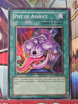 Yu-Gi-Oh! TCG Pot of Avarice EEN-EN037 Super Rare - Image 1
