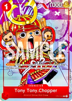 Tony Tony. Chopper ST01-006 Manga Alternate Art One Piece Card English Official - Image 1