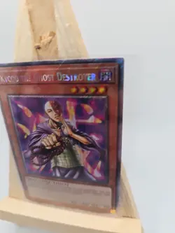 Yu-Gi-Oh! TCG Kycoo the Ghost Destroyer Platinum Secret Rare Card RA03-E110 - Image 2