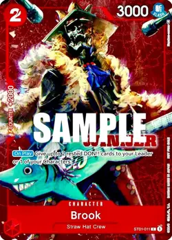 Brook RARE WINNER CHAMPIONSHIP ALT ART ST01-011 ONE PIECE TCG MINT NM - Image 1