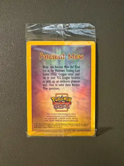 Pokemon TCG Ancient Mew 2000 Movie Promo - Mint Condition SEALED - Image 2