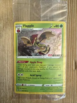 Pokemon TCG Flapple 022/192 EB Games Stamped Exclusive Promo Sealed Card - Image 1