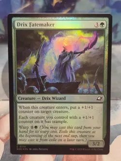 FOIL C 0178 Drix Fatemaker Common Edge of Eternities MTG Card - Image 1