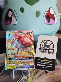 Vileplume GX 4/236 Pokemon Cosmic Eclipse Pokemon Card Pokemon TCG NM - Image 4