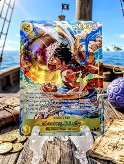 Monkey.D.Luffy (OP15-119) (Alternate Art) Adventure on Kami's Island Foil NM - Image 1