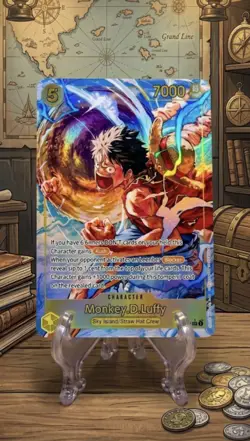 Monkey.D.Luffy (OP15-119) (Alternate Art) Adventure on Kami's Island Foil NM - Image 3