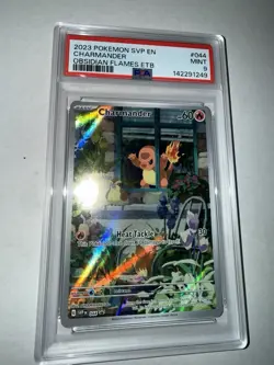 Pokemon TCG Charmander Promo Holo Sv: Scarlet & Violet #044 2023 English PSA 9 - Image 1