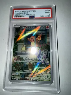 Pokemon TCG Charmander Promo Holo Sv: Scarlet & Violet #044 2023 English PSA 9 - Image 3