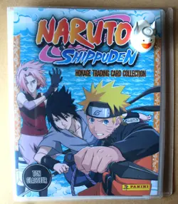 Naruto Hokage Trading Card Collection Binder Official Panini + 23 cards - Image 1