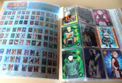 Naruto Hokage Trading Card Collection Binder Official Panini + 23 cards - Image 2