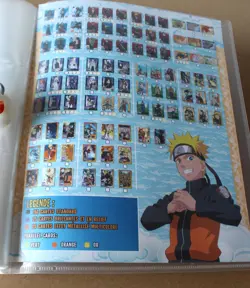 Naruto Hokage Trading Card Collection Binder Official Panini + 23 cards - Image 5