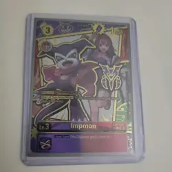 Digimon Card Game Impmon EX11-047 (Rare pull) NM - Image 1