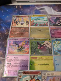 Pokemon White Flare + Black Bolt PokeBall Reverse Holo Lot - 14 Cards, NM/Mint - Image 3