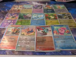 Pokemon White Flare + Black Bolt PokeBall Reverse Holo Lot - 14 Cards, NM/Mint - Image 5