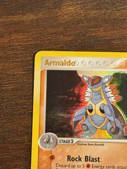 Armaldo 3/108 EX Power Keepers Stamped Set Reverse Holo Rare 2007 Pokemon Card - Image 2