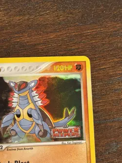 Armaldo 3/108 EX Power Keepers Stamped Set Reverse Holo Rare 2007 Pokemon Card - Image 3