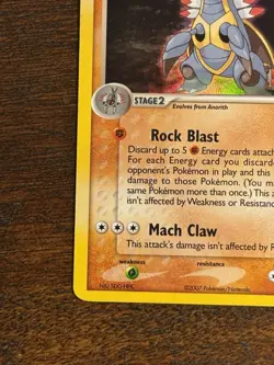 Armaldo 3/108 EX Power Keepers Stamped Set Reverse Holo Rare 2007 Pokemon Card - Image 5