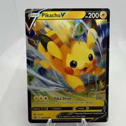 Pikachu V SWSH285 SWSH: Sword & Shield Promo Cards Holo - Image 1
