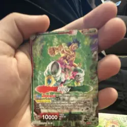 Bandai Dragon Ball Super Card Game Broly Surge of Brutality Foil 4 Card Lot - Image 3