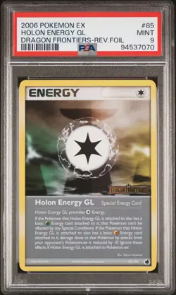 Pokemon EX Dragon Frontiers # 85 Holon Energy GL Reverse Foil PSA 9 Card MINT! - Image 1