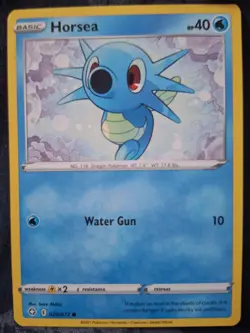 Pokemon Cards: Horsea 20/72 | Common Regular | S&S: Shining Fates - Pokemon TCG - Image 1