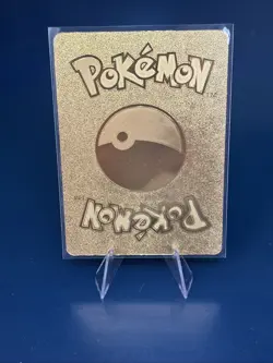 Mcharizard EX HP230 Gold Metal Pokemon Card (ash1) - Image 2