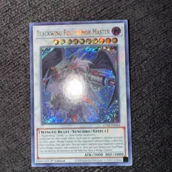YuGiOh Cards - Blackwing Full Armor Master - LDS2-EN044 **Near Mint** - Image 1