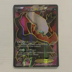 Pokemon Darkrai EX Breakpoint Ultra Rare Full Art Holo 118/122 Basic 180 HP Card - Image 1
