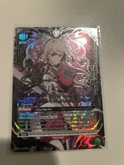 Union Arena Solo Leveling SR 2 Star Cha Hae-in Card Signature Card - Image 3