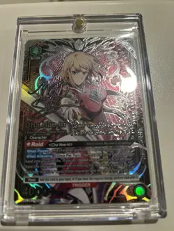 Union Arena Solo Leveling SR 2 Star Cha Hae-in Card Signature Card - Image 4