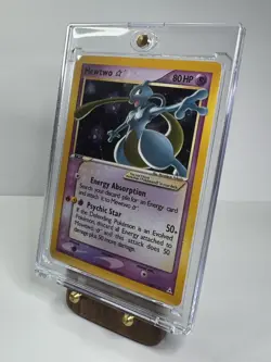 Mewtwo GOLD STAR CUSTOM Fan Art, DIY Custom Card, For Display Only - Image 3