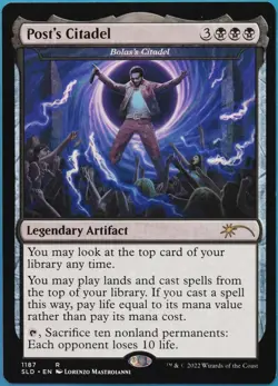 Post's Citadel | Bolas's Citadel (Secret Lair Promo) NM CARD (514029) ABUGames - Image 1