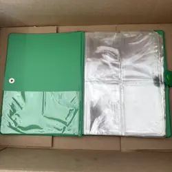 Pokemon Trading Card Game Collectible Binder - Growlithe, Green - Vintage Rare - Image 4