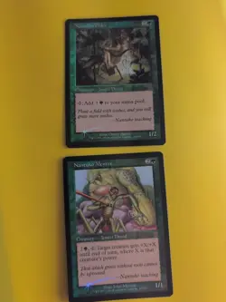 Nantuko Mentor & Nantuko Elder. MTG Card. Odyssey.Old Border FOIL.2 card - Image 1