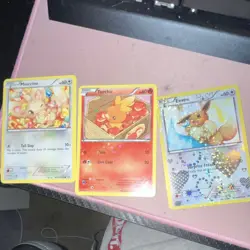 Nintendo Pokemon BP5E Card Lot Minccino Torchic Eevee Holo Regular English - Image 1