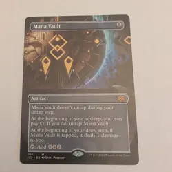 MTG - Mana Vault (Borderless) Double Masters 2022 (394) - LP+ - Image 1